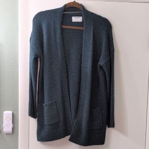 Old Navy Teal Open-Front Cardigan